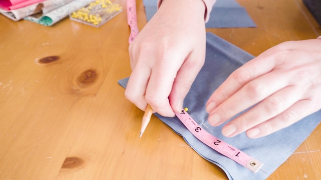 schemat pracy nad haftem